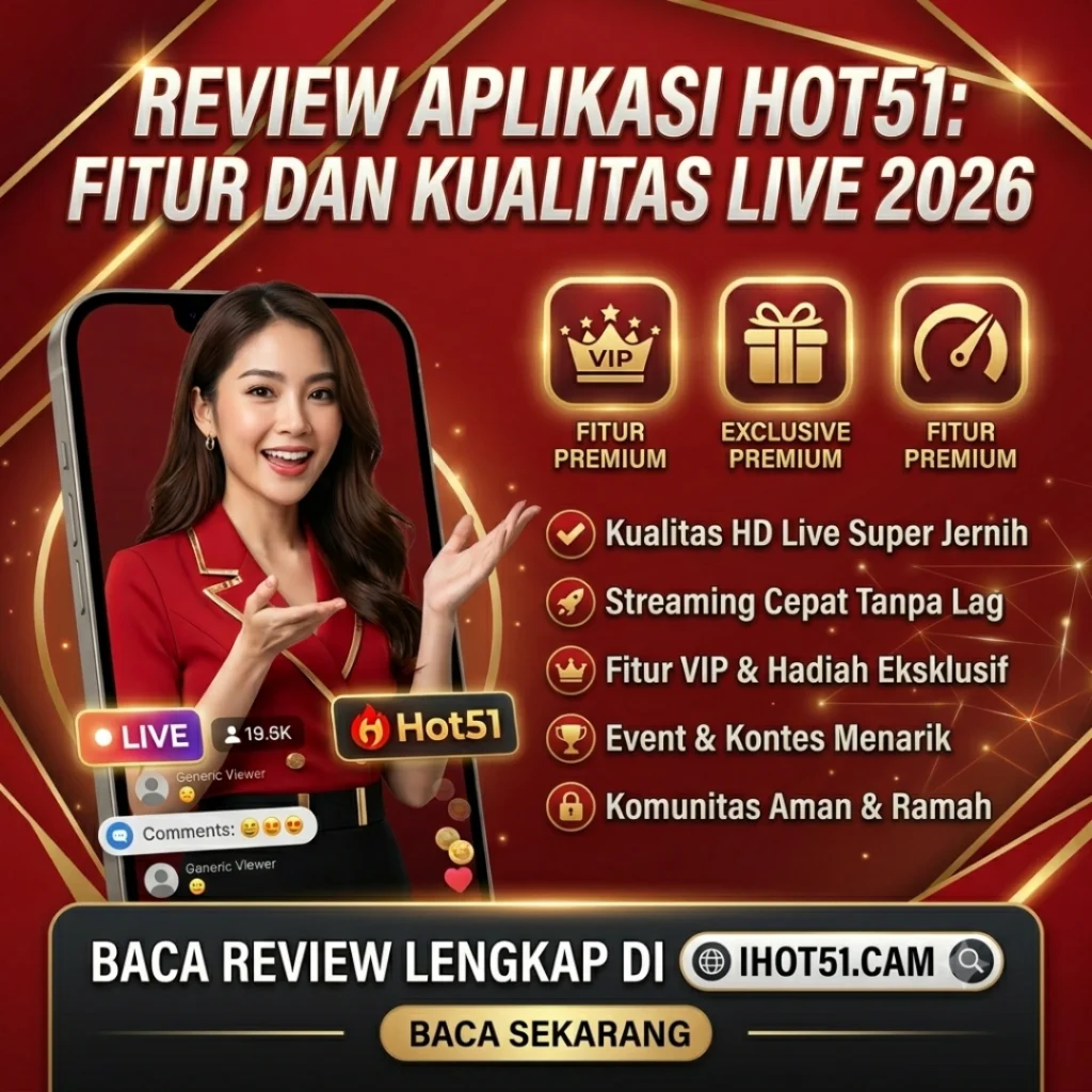 Review Aplikasi Hot51 Fitur Premium & Kualitas Live