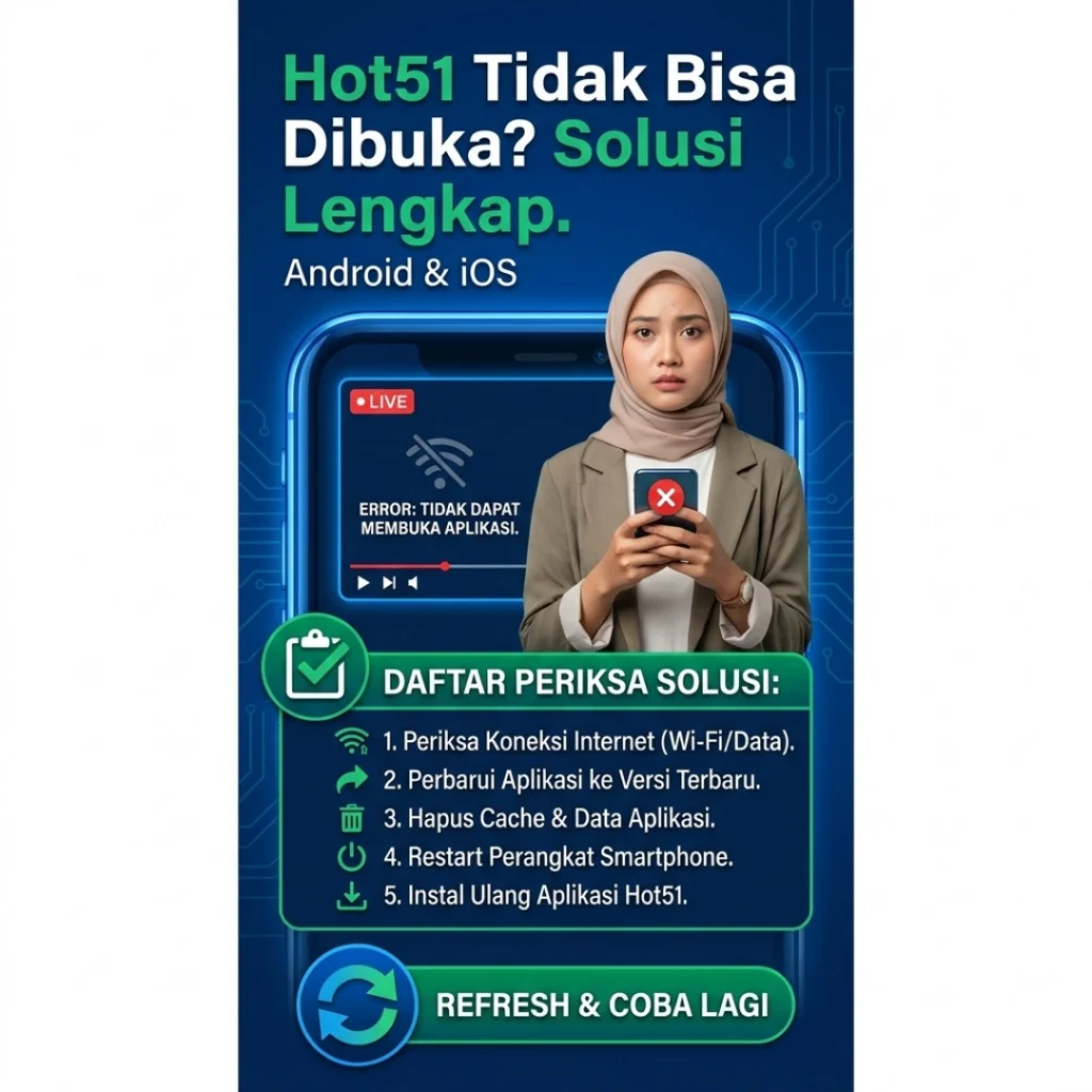 Hot51 Tidak Bisa Dibuka – Cara Mengatasi